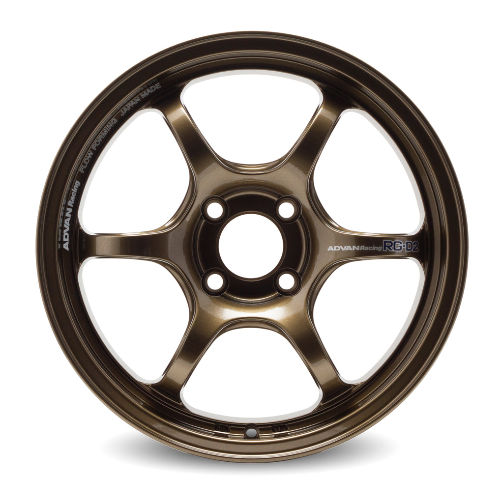 Advan RG-D2 - 15x8 +35 4x100 - Racing Umber Bronze *Set of 4*