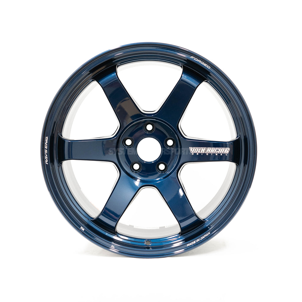 Rays Volk Racing TE37 Ultra M-Spec - 19x9.5 +23 / 19x10.5 +35 / 5x112 - Mag  Blue *Set of 4*