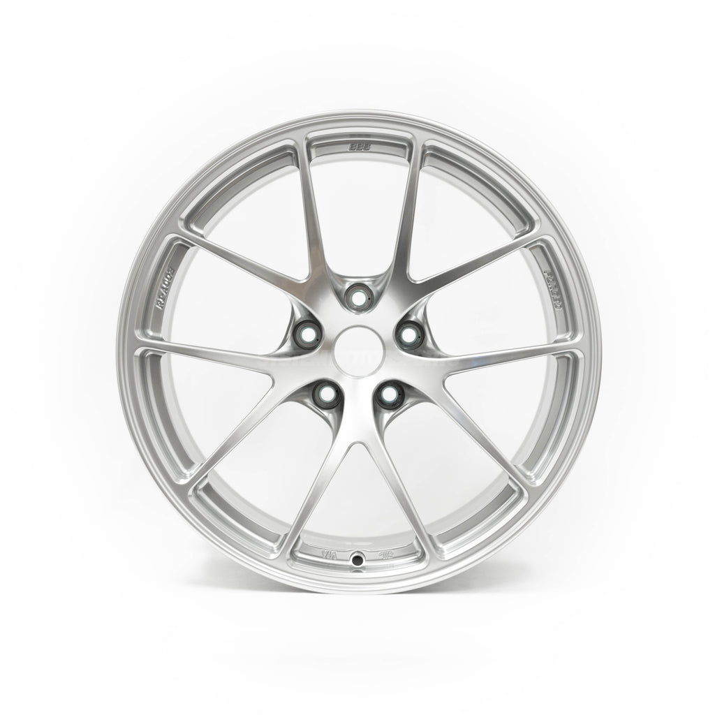 BBS RI-A - 18x8.5 / +35 / 5x114.3 - Diamond Silver (WRX/STI Fitment) *Set  of 4*