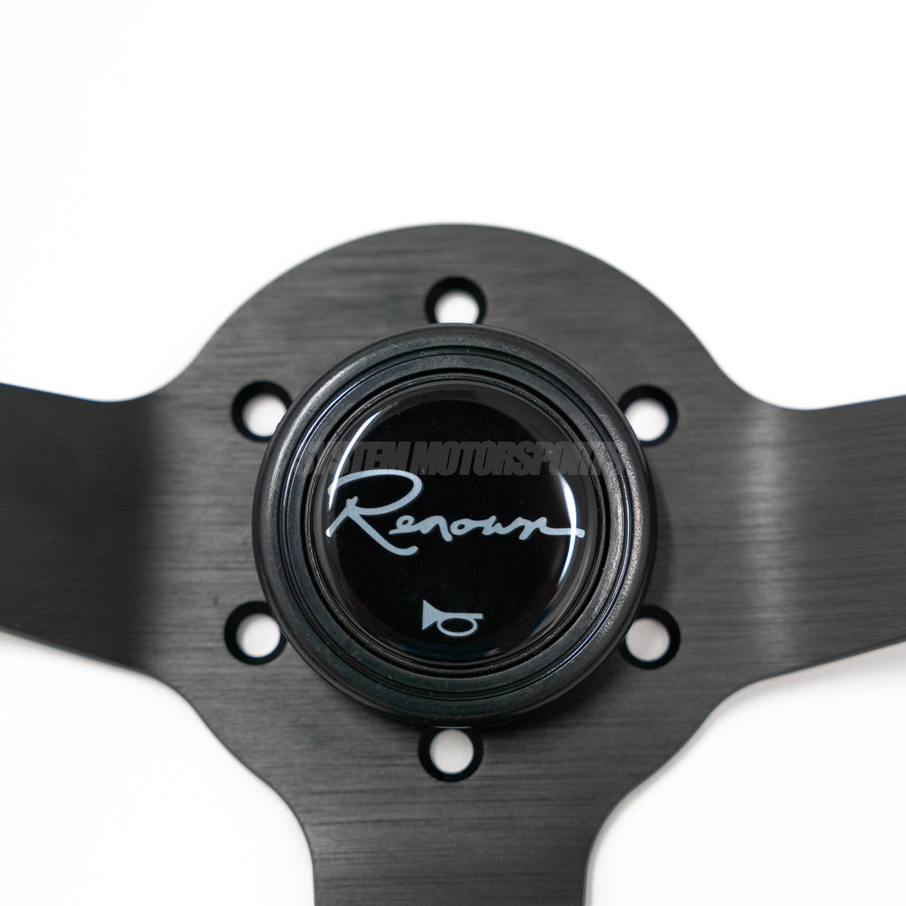 Renown Time Trial Dark Steering Wheel (340mm) – System Motorsports