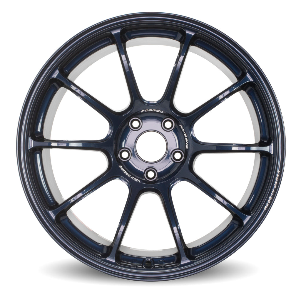 Rays Volk Racing ZE40 - 18x9.5 / +38 / 5x114.3 - Mag Blue *Set of 