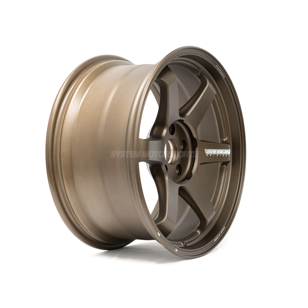 Rays Volk Racing TE37 Ultra M-Spec - 20x9.5 +22 / 20x10.5 +30 / 5x114.3 -  Bronze Almite (Tesla Model 3/Y Fitment) *SET OF 4*