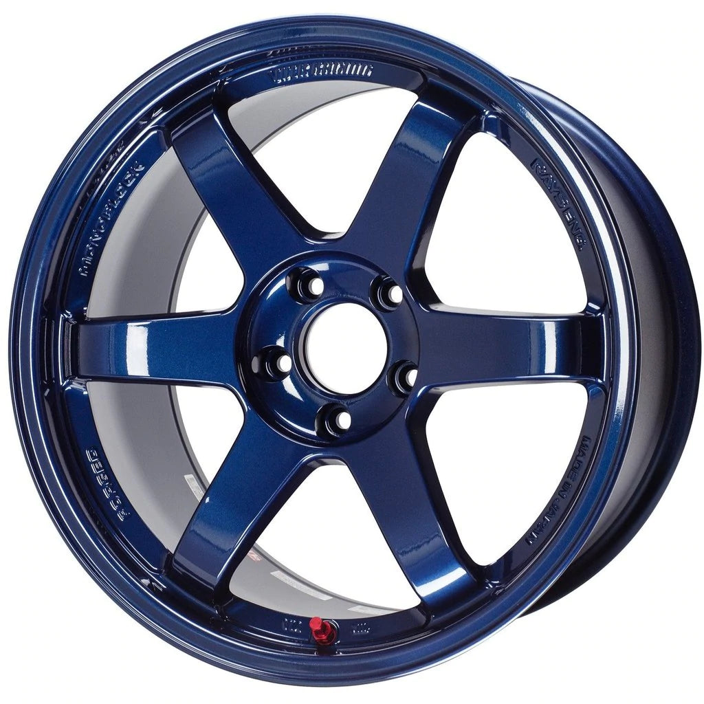 Volk Racing TE37SL - 18x9.5 +22 / 18x10.5 +20 / 5x120 - Mag Blue 