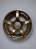 Advan TC4 - 17x9 +45 5x114.3 -  Umber Bronze Metallic & Ring *Set of 4*