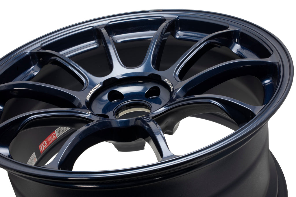 Rays Volk Racing ZE40 M-Spec - 18x9.5 / +21 / 5x114.3 - Mag Blue *Set ...