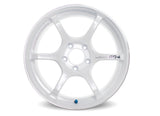 Advan RG-4 - 17x9 +35 / 17x10 +35 / 5x114.3 - Racing White Metallic & Ring *Set of 4*