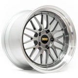 BBS LM - 18x10 / +20 / 5x114.3 - Diamond Black w/ Diamond Cut Rim *Set of 4*