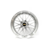 BBS LM - 18x10 / +20 / 5x114.3 - Diamond Silver w/ Diamond Cut Rim *Set of 4*