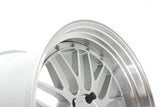 BBS LM - 18x10 / +20 / 5x114.3 - Diamond Silver w/ Diamond Cut Rim *Set of 4*