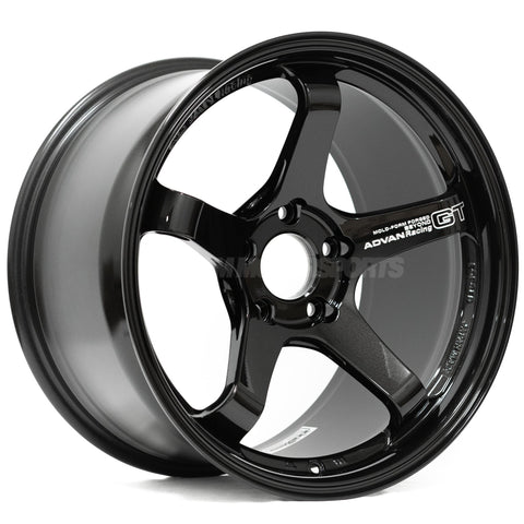 Advan Racing GT for Porsche - 19x9 / 19x10.5 / 5x130 - Racing Titanium Black (718/981 Cayman GT4 Fitment) *Set of 4*