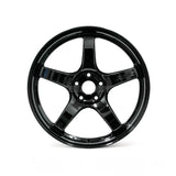 Gram Lights 57CR - 18x9.5 / +38 / 5x120 - Glossy Black (FL5/FK8 Civic Type R Fitment) *Set of 4*