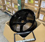 Gram Lights 57CR - 18x9.5 / +38 / 5x120 - Glossy Black (FL5/FK8 Civic Type R Fitment) *Set of 4*