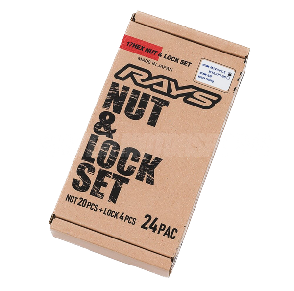 Rays 6H 17Hex Lug Nuts & Locks – System Motorsports