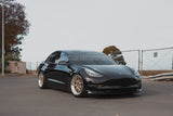 BBS LM-R - 19x9.5 / 5x114.3 - Citrine "White" Gold w/ Bright Cut Lip (Tesla Model 3/Y Fitment) *Set of 4*