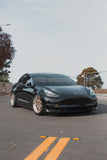 BBS LM-R - 19x9.5 / 5x114.3 - Citrine "White" Gold w/ Bright Cut Lip (Tesla Model 3/Y Fitment) *Set of 4*