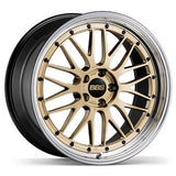 BBS LM - 20x9 / 20x12 / 5x130 - Gold w/ Black Bright Diamond Cut Rim (Porsche 991 NB Fitment) *Set of 4*