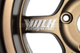 Volk Racing TE37V 10th Anniversary Edition - 18x9.5 +22 / 18x10.5 +22 / 5x120 - Bronze Almite (BMW E9x M3 Fitment) *Set of 4*