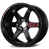 Volk Racing TE37SL Black Edition III - 18x9.5 +21 / 18x10.5 +21 / 5x120 - Pressed Black/REDOT *Set of 4*