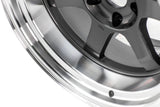 Volk TE37V Mark-II - 18x10.5 +0 5x114.3 - Gunmetal / Rim DC *Set of 4*