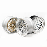 BBS LM - 18x10 / +20 / 5x114.3 - White Blue Pearl w/ Black Bright Diamond Cut Rim *Set of 4*