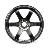 Volk Racing TE37SL Black Edition III - 18x9.5 / +21 / 5x120 - Pressed Black/REDOT *Set of 4*