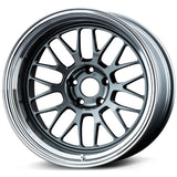 Volk Racing 21A - 18x10 -15 / 18x12 -15 / 5x114.3 - Dark Gunmetal / Rim DC *Set of 4*