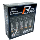 Project Kics R40 Iconix Lug Nuts & Locks - M14