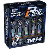 Project Kics R40 Iconix Lug Nuts & Locks - M14