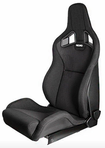 RECARO Sportster CS - Black Leather / Carbon (w/ Heat)