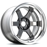 Volk TE37V Mark-II - 18x10.5 +0 5x114.3 - Gunmetal / Rim DC *Set of 4*