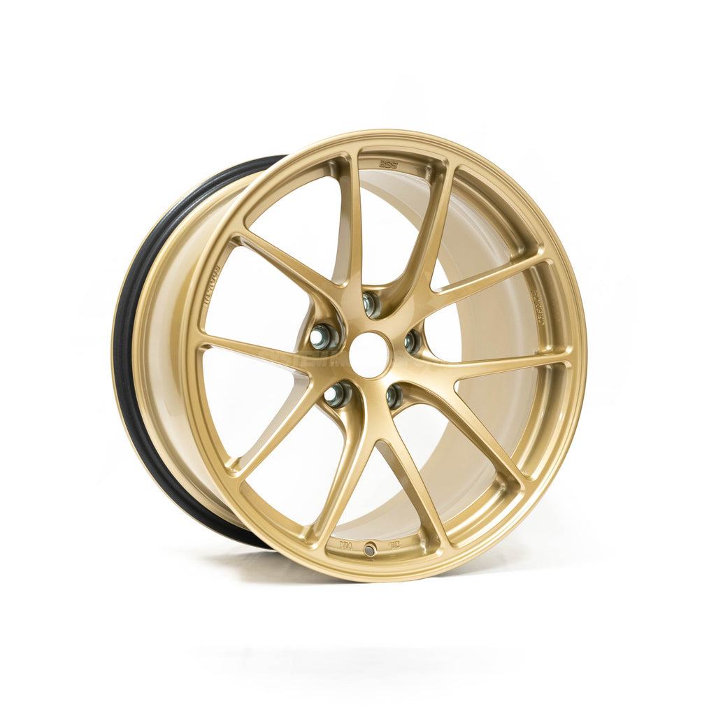 BBS RI-A - 18x8.5 +52 5x114.3 - Gold (RIA027GL) – System Motorsports