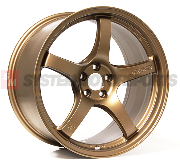 Gram Lights 57CR - 18x9.5 / +38 / 5x114.3 - Bronze *Set of 4* – System  Motorsports